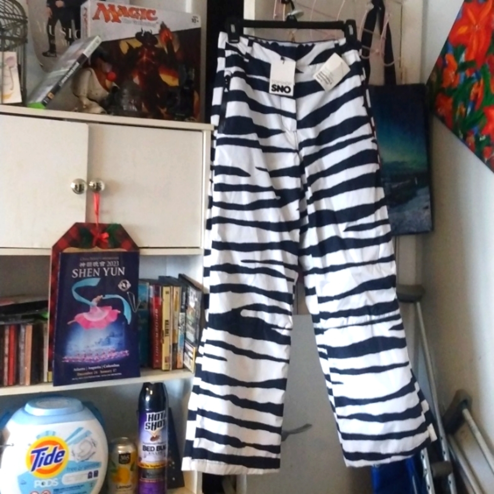 Top Shop SNO Zebra 🦓 Snowboarding Elite Pants XS